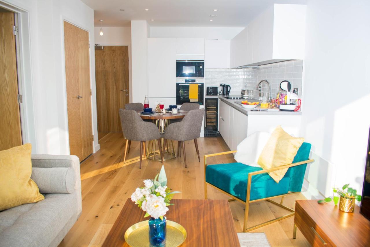 Exoticstay Apartments - Ultra Luxe Top Floor Suite - City Centre Apartment With Cube View - Smart 4K Tv With Ultrafast Wifi & Netflix Birmingham Exterior foto