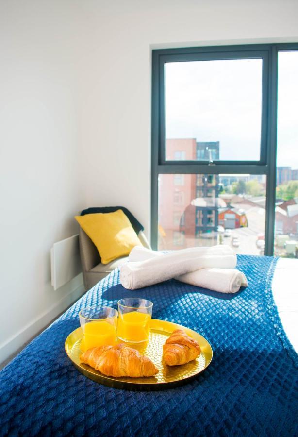 Exoticstay Apartments - Ultra Luxe Top Floor Suite - City Centre Apartment With Cube View - Smart 4K Tv With Ultrafast Wifi & Netflix Birmingham Exterior foto
