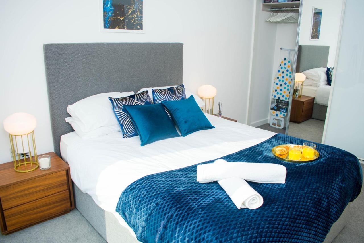 Exoticstay Apartments - Ultra Luxe Top Floor Suite - City Centre Apartment With Cube View - Smart 4K Tv With Ultrafast Wifi & Netflix Birmingham Exterior foto