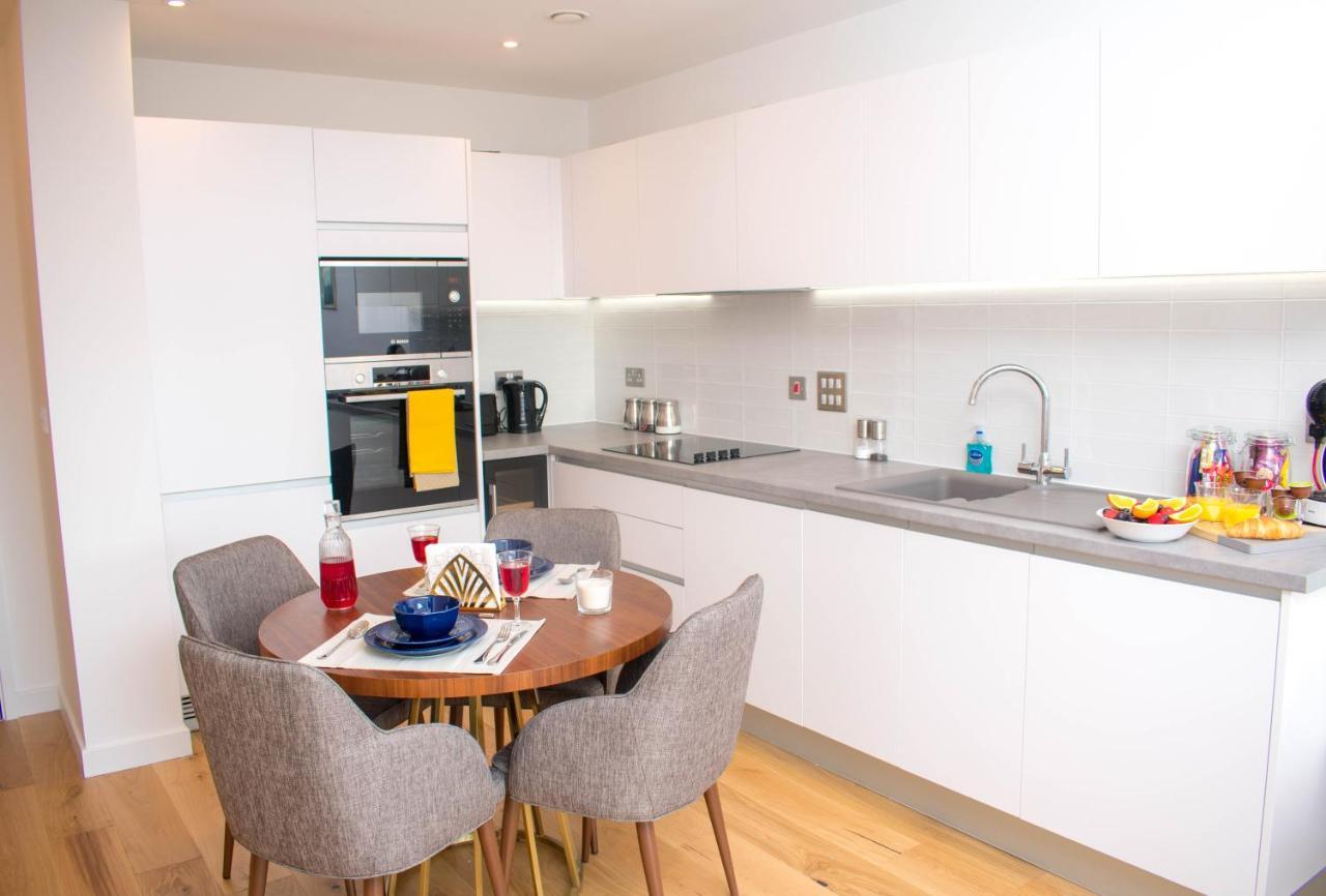 Exoticstay Apartments - Ultra Luxe Top Floor Suite - City Centre Apartment With Cube View - Smart 4K Tv With Ultrafast Wifi & Netflix Birmingham Exterior foto