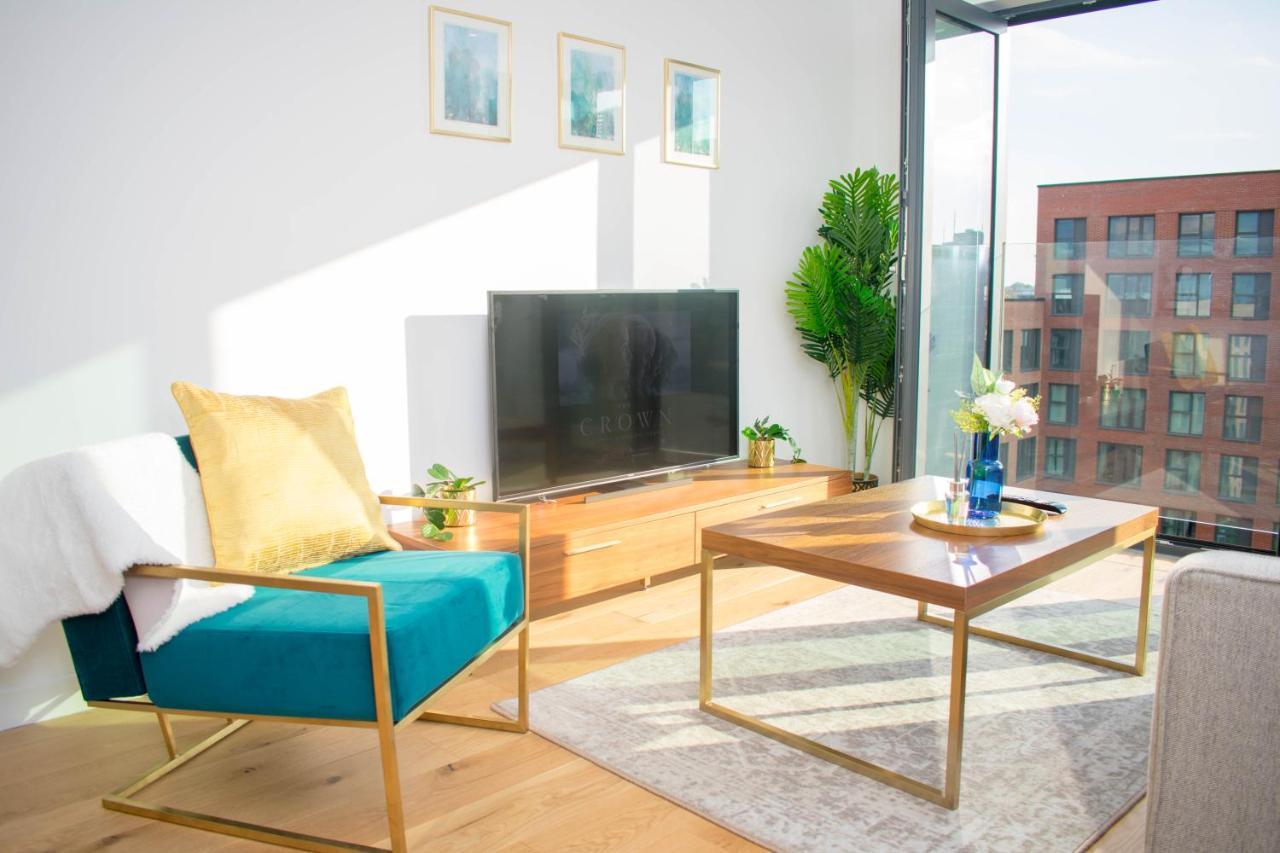 Exoticstay Apartments - Ultra Luxe Top Floor Suite - City Centre Apartment With Cube View - Smart 4K Tv With Ultrafast Wifi & Netflix Birmingham Exterior foto