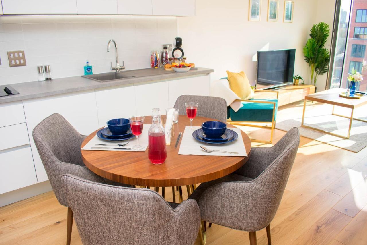 Exoticstay Apartments - Ultra Luxe Top Floor Suite - City Centre Apartment With Cube View - Smart 4K Tv With Ultrafast Wifi & Netflix Birmingham Exterior foto