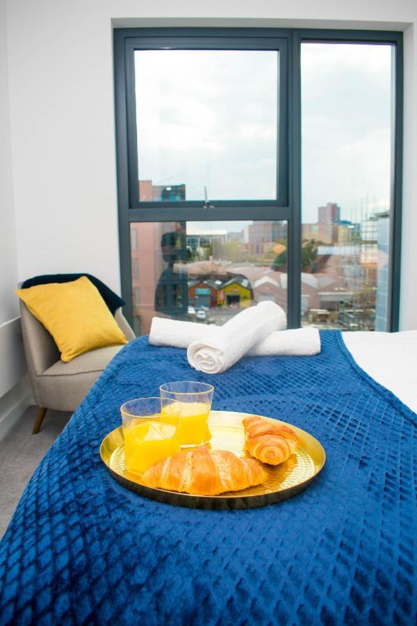 Exoticstay Apartments - Ultra Luxe Top Floor Suite - City Centre Apartment With Cube View - Smart 4K Tv With Ultrafast Wifi & Netflix Birmingham Exterior foto