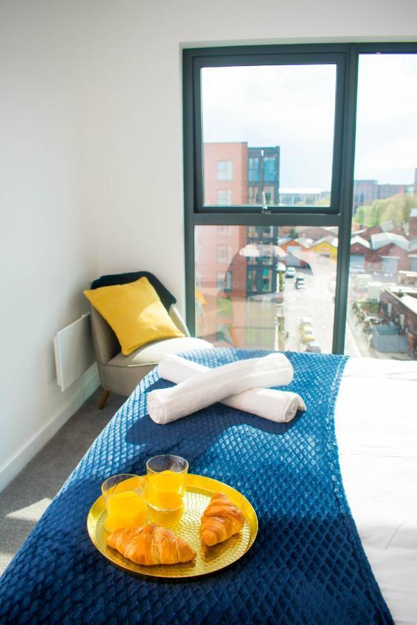 Exoticstay Apartments - Ultra Luxe Top Floor Suite - City Centre Apartment With Cube View - Smart 4K Tv With Ultrafast Wifi & Netflix Birmingham Exterior foto
