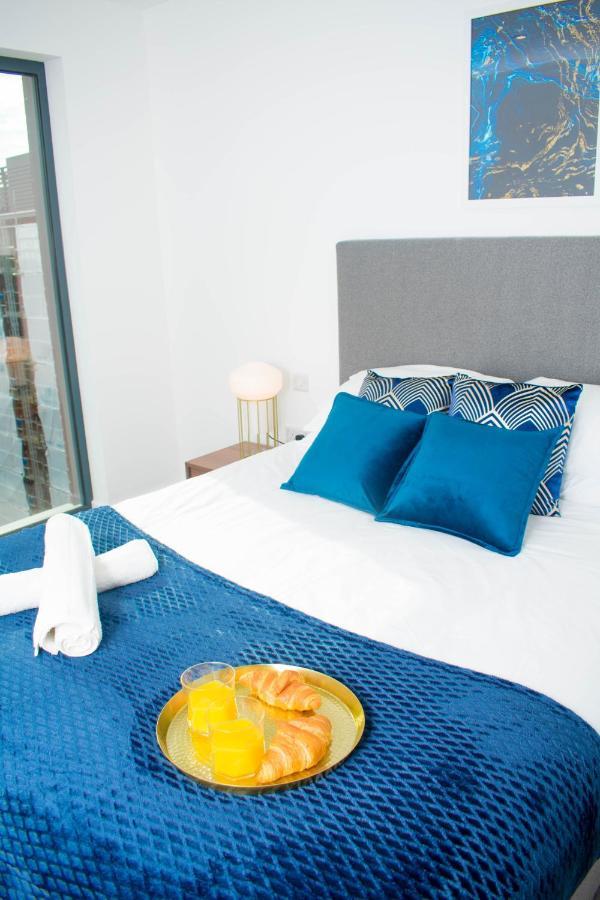 Exoticstay Apartments - Ultra Luxe Top Floor Suite - City Centre Apartment With Cube View - Smart 4K Tv With Ultrafast Wifi & Netflix Birmingham Exterior foto
